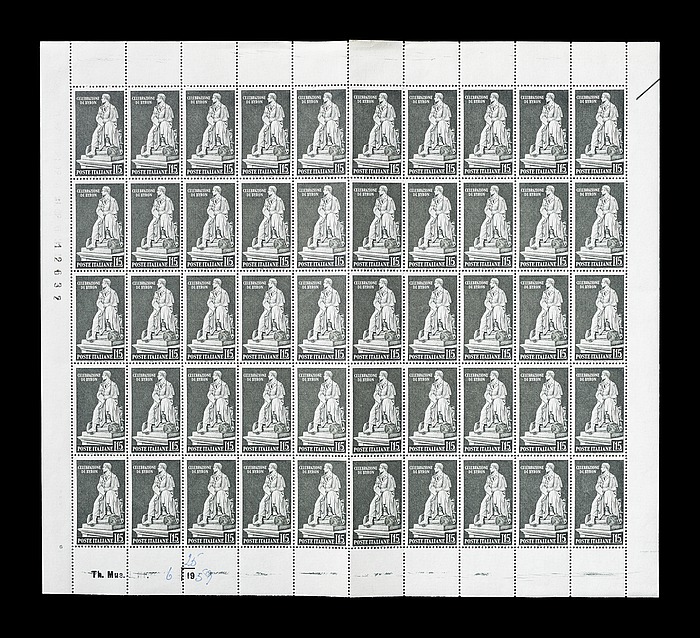 Ark med frimærker