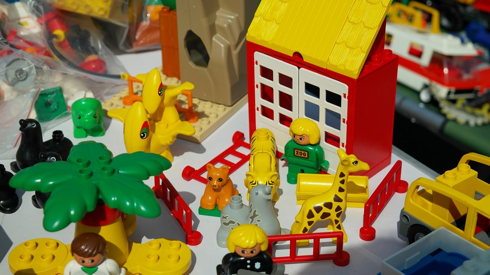 Lego Duplo dyr og mennesker