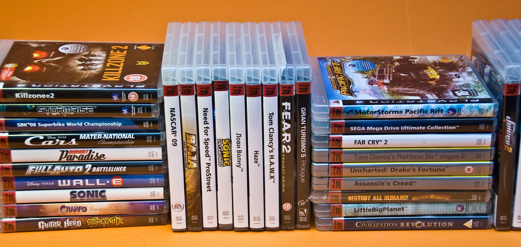 Mange spil til Playstation 3